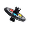 Vaguelly Tyre Shape Rotating Gyro for Small Plastic Spinning Top for Boys and Hand-Operated Educational Enhancing Coordination and Cognitive Skills Creative Funny Design view 1