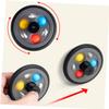 Vaguelly Tyre Shape Rotating Gyro for Small Plastic Spinning Top for Boys and Hand-Operated Educational Enhancing Coordination and Cognitive Skills Creative Funny Design view 4