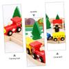 BESPORTBLE Beech Wood Puzzle Train Set Educational Rail Car for Boys and Montessori-Inspired Changeable Tracks for Learning and Interaction view 3