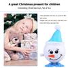 FELTECHELECTR 4pcs Christmas Wind-up Snowman for Blue Clockwork Playthings Safe Party Favors Cute Moving for Boys view 3