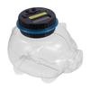 Abaodam Digital Savings Jar Piggy Bank for Adults with LCD Coin Counter Transparent Capacity Coin Container with Off-lid for Easter and Christmas view 1