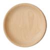 SUPVOX Smooth Wooden Plate for Kindergarten Preschool Educational Kitchen Play Safe Edges Sturdy Beech Wood Cooking Accessory view 1