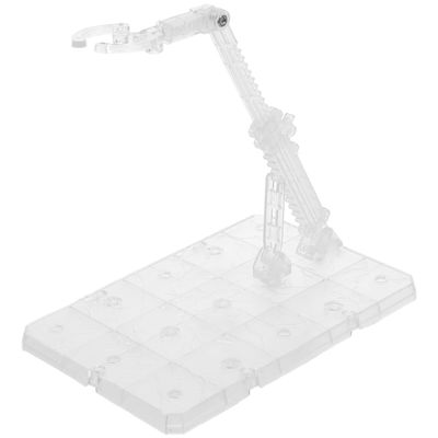 Abaodam Scale Transparent Action Figure Display Stand for Models Under Waist Stable Secure Support Base Compatible with HG RG Assembly Figures and Dolls