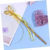 BESPORTBLE 4Pcs Shining Fairy Wands Glitter Butterfly Stick for Party Props Cosplay Accessories Birthday Classroom Crafts Purple Pink Blue Gold view 4