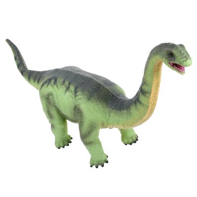 Beaupretty Lifelike Simulation Dinosaur Model Vinyl Animal Figurine Educational Brachiosaurus Realistic Posture Vivid Colors for Nursery Decor