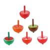Abaodam 6pcs Wooden Gyro for Creative Spinning Tops Playthings Gyro for Boys and Traditional Hand-Spun Tops view 1