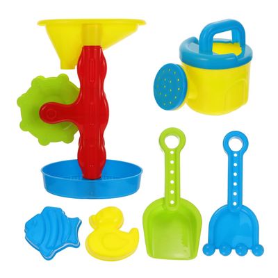 BESPORTBLE 6pcs Beach Set for Portable Sand Excavating Tools with Smooth Safe Plastic Lightweight Design for Creative Outdoor Play Beach Sandbox