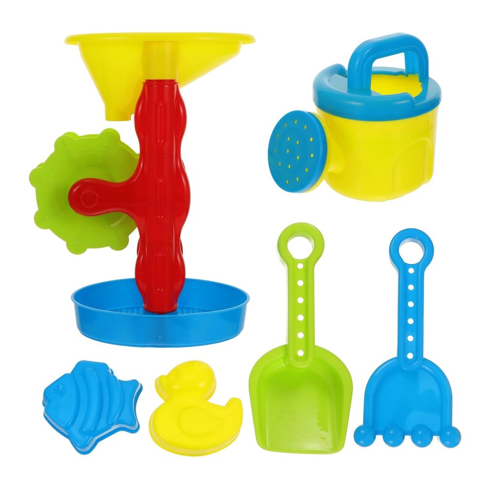 BESPORTBLE 6pcs Beach Set for Portable Sand Excavating Tools with Smooth Safe Plastic Lightweight Design for Creative Outdoor Play Beach Sandbox