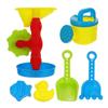 BESPORTBLE 6pcs Beach Set for Portable Sand Excavating Tools with Smooth Safe Plastic Lightweight Design for Creative Outdoor Play Beach Sandbox view 1