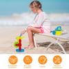 BESPORTBLE 6pcs Beach Set for Portable Sand Excavating Tools with Smooth Safe Plastic Lightweight Design for Creative Outdoor Play Beach Sandbox view 4