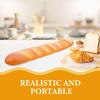 BESPORTBLE Realistic Artificial Baguette Bread for Role-Playing and Photography Props Lifelike Faux Bread Loaf for Bakery Display and Family Interaction Simulation Food Decoration view 3