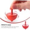 TOYANDONA 6pcs Wooden Gyro for Spinning Tops Playthings for Boys and Safe Smooth Edges Educational Fun view 2