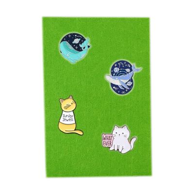 5 Needle Display Boards, Ita Bag Double-Sided Portable Needle Trading Album, 4x6 inch Compact Badge Needle Collector Insert for displaying Badges in Pockets, Bags, and lanyards