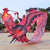 3D Dragon Head Juggling Poi Spinning Toys for Fitness & Flow Performance, Includes Carry Bag view 1