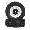 RC Tires Tyres Wheels Compatible with Axial Jr 90069 D90 TF2 for Tamiya CC01 LC70 for MST 1/10 RC Crawler Car 4PCS 1.55 Metal Beadlock Wheel Rim Tire Set view 2