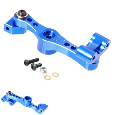 GTBRacing 1/5 RC Car LOSI 5IVE-T Metal CNC Aluminium 7075-T6 Throttle Servo Arm wtih 2 Bearing 5T Upgrade Parts (15T 7075 Blue)