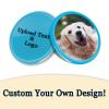 100-500PCS Custom Plastic Poker Chips with Logo & Image Multiple Colors Personalized Casino Chips Double Sided Printed Poker Chips Customizable for Bar Tokens, Custom Ball Makers Golf (Light Blue) view 4