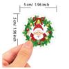 100 Christmas Stickers, Holiday Gift Wrap Labels - Waterproof Matte Vinyl, for Cards, Gifts, Windows, Perfect for Decorating Your Personal Items and Personal Space view 3