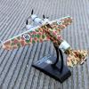 1/144 Scale WWII Italy Savoia-Marchetti SM.79 Sparviero Bomber Model Alloy Model Diecast Plane Toy for Collection view 2