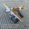 1/144 Scale WWII Italy Savoia-Marchetti SM.79 Sparviero Bomber Model Alloy Model Diecast Plane Toy for Collection view 3