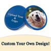100-500PCS Custom Plastic Poker Chips with Logo & Image Multiple Colors Personalized Casino Chips Double Sided Printed Poker Chips Customizable for Bar Tokens, Custom Ball Makers Golf (Blue) view 4