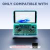 for Retroid Pocket Flip 2 Retro Game Console Protective Case,Clear TPU Cover Compatible with Retroid Pocket Flip 2,Shockproof Drop-Proof Game Console Case Cover (Clear Blue) view 2