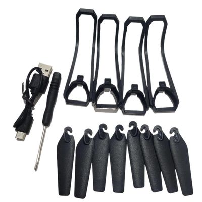 Chuhals for E88 PRO Drone E88PRO Propeller Blade/Protective Frame USB Charger(Set 01)