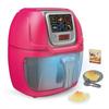Simulated Air Fryer Pretend Play Toy, Play Kitchen Accessories, Simulated Air Fryer Role-Playing Toy for Toddler 3-5 5-7 (Red) view 1