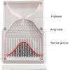 12 * 18cm Galton Board, Physics Lab Teaching Tool, Normal Distribution Mathematical Model, Probability Teaching Demonstration with Curve, Desk Toy, Inspire Curiosity, for Educators Students view 4