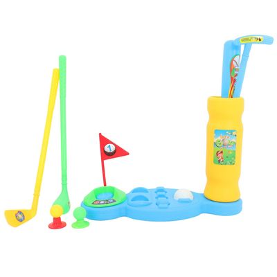 Beaupretty Golf Outdoor Sports Game with Plastic Balls and Clubs for Boys and Promotes Coordination and Patience Fun Playthings for Indoor and Garden Use