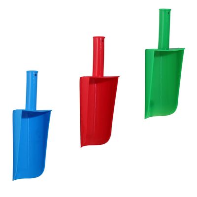 Beaupretty 3pcs Sand Scoop Shovel for Beach and Sandbox Smooth Comfortable Grip Outdoor Play Tools for Boys and Summer Fun Random Color
