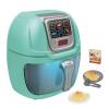 Simulated Air Fryer Pretend Play Toy, Play Kitchen Accessories, Simulated Air Fryer Role-Playing Toy for Toddler 3-5 5-7 (Green) view 1
