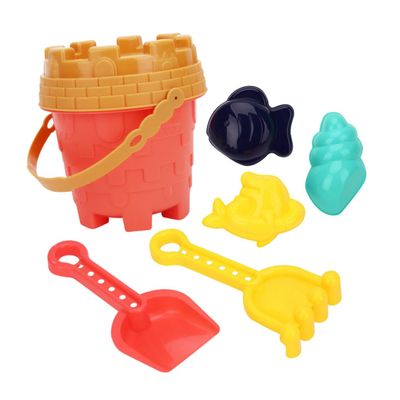 Abaodam Beach Lightweight Sand for Summer Outdoor Play with Buckets and Molds for Pool Garden and Sandbox Fun Random Color