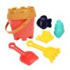 Abaodam Beach Lightweight Sand for Summer Outdoor Play with Buckets and Molds for Pool Garden and Sandbox Fun Random Color view 1