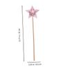 Abaodam 2pcs Star Shaped Fairy Wands for Party Props Lightweight Stick for Birthday Dance Concert Photography view 4