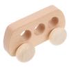 FRCOLOR Wooden Car for Grasp Training Hand Grip Exercise Plaything with Polished Edges Shock-Resistant Sturdy Design Educational Push Vehicle for Sensory Development and Finger Flexibility view 1