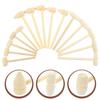 Uonlytech 15pcs Mini Wooden Mallets Handmade Wood Hammer for Muscle Development Educational Play and Creative DIY Crafting Activities view 3