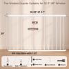 Fairy Baby Window Guards for Children Kids, Adjustable Wide 36.3" - 61.4" Child Safety Window Guard Prevents Accidental Falls, Home Security Childproof Interior Bar Guard for Windows Wide(2 Panels) view 2