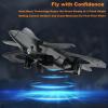 BEACONDESI F47 Future Fighter RC Airplane with 360 Stunt Flights - 2.4GHz Remote Control Foam Plane with LED Lights, One-Key Takeoff/Landing, Altitude Hold, 3 Speed Modes - Gift for Kids & Beginners view 3