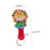 BESPORTBLE 2pcs Plush Rattle Ring for Newborns Sensory Shakers to Motor Skills Auditory Awareness Development Animal Soft view 2