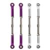#93535 Steel Adjustable Turnbuckles Push Rod RC for HPI 1/8 for Sa-vage for Fl-UX 2350 4.6 5.9 2.4 5SC 21 25(Silver) view 2