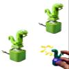 Lizard Button Sound Keychain with Colorful Lights, Click Button Novelty Keychain Accessory for Desk, Keys, Bags & Daily Carry(A-2Pack) view 1