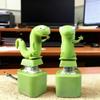 Lizard Button Sound Keychain with Colorful Lights, Click Button Novelty Keychain Accessory for Desk, Keys, Bags & Daily Carry(A-2Pack) view 2