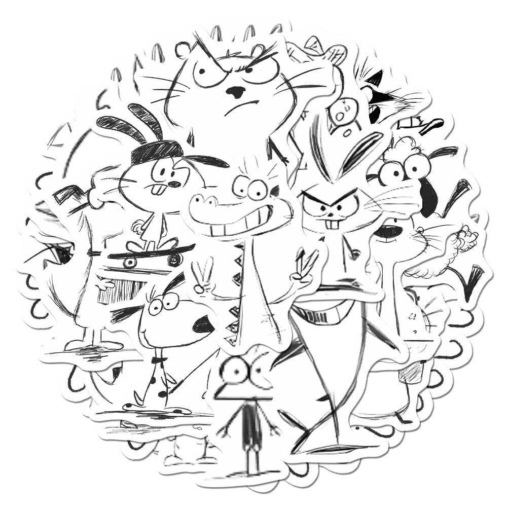 186 Fun and Whimsical Animal Stickers for Decorating Notebooks