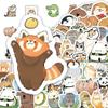 180 Adorable Cartoon Animal Stickers: Creative Animal Stickers with Free Storage Box view 2