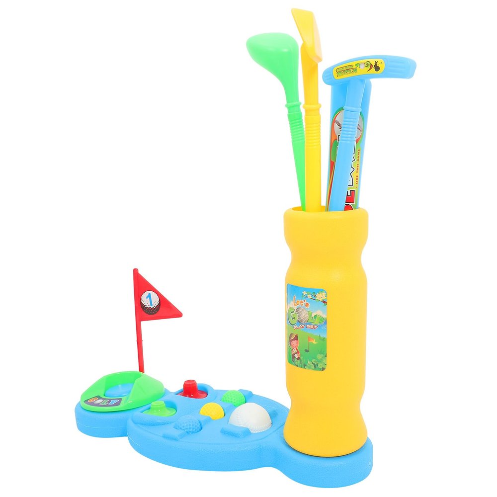 Abaodam Golf Clubs for Outdoor Lawn Plaything Exercise Sports with Golf Ball for Developing Coordination and Outdoor Fun