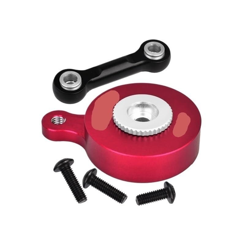 Aluminum Direct Mount Servo Saver with Fix Link 1/8 for Mo-jave for AR-RMA(Red)