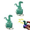 Lizard Button Sound Keychain, Rechargeable Lizard Click Button with Light, Compact Novelty Keychain Accessory for Desk & Everyday Carry2-Pack view 1