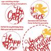 1Pcs Happy Galentine's Day Cake Topper+ 24Pcs Valentines Cupcake Topper,Love Heart Bear Cupid Cake Toppers Pink Red Valentine Picks for Valentine's Day Decorations view 2