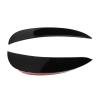 Front Bumper Canard Spoiler Wing ABS Black 2 Pcs Replacement for E Class W213 AMG Line 2016 2020 view 2